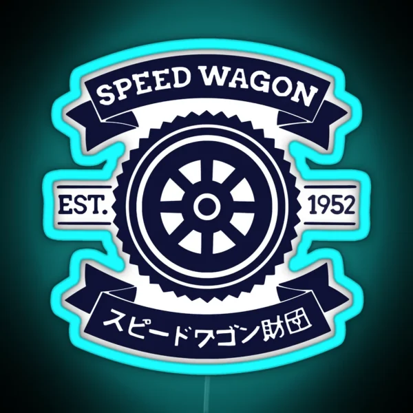 Speedwagon Foundation RGB Neon Sign