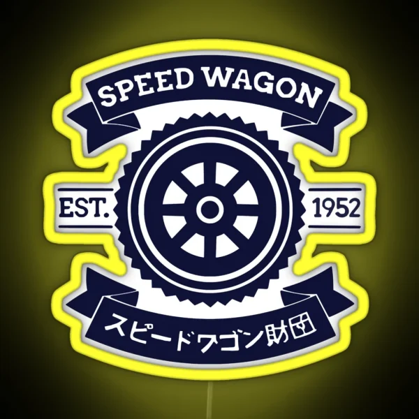 Speedwagon Foundation RGB Neon Sign