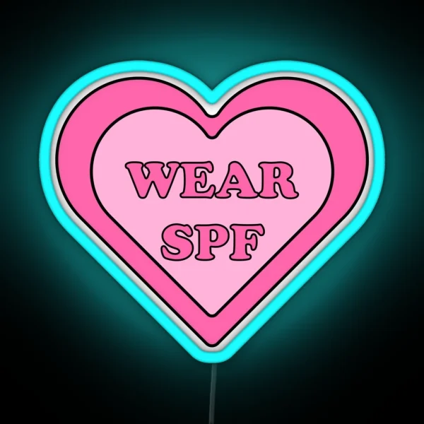 Spf Heart RGB Neon Sign