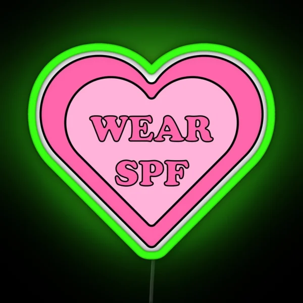 Spf Heart RGB Neon Sign