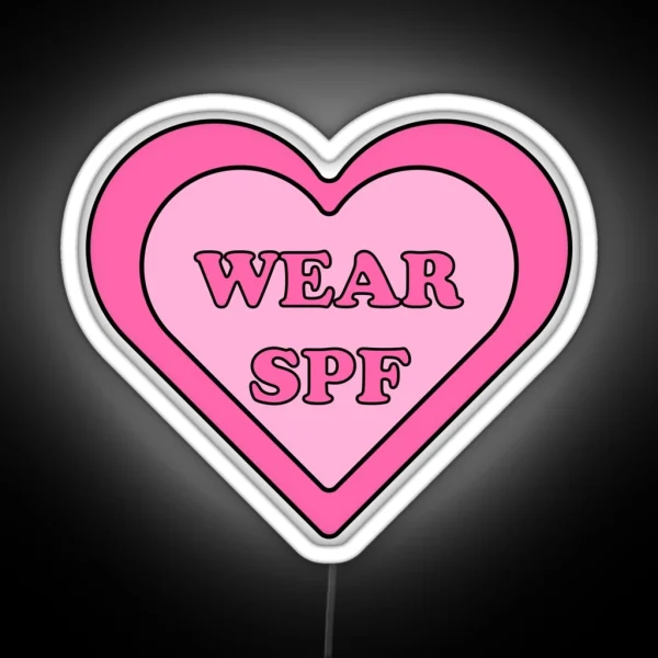 Spf Heart RGB Neon Sign