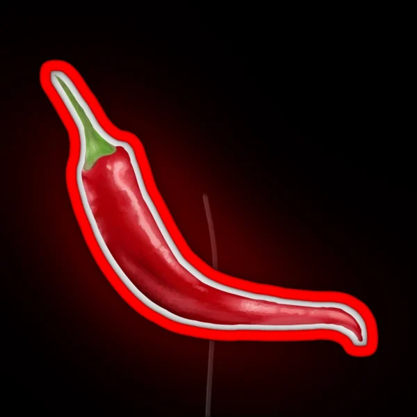 Spicy Chili Pepper RGB Neon Sign