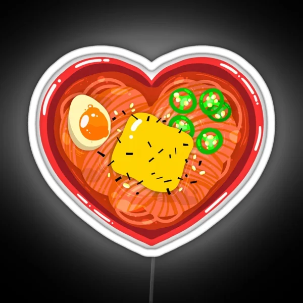 Spicy Noodle Lover RGB Neon Sign