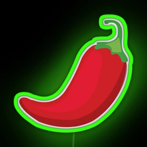 Spicy Pepper RGB Neon Sign