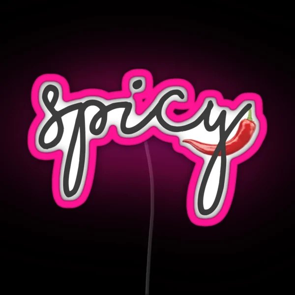 Spicy RGB Neon Sign