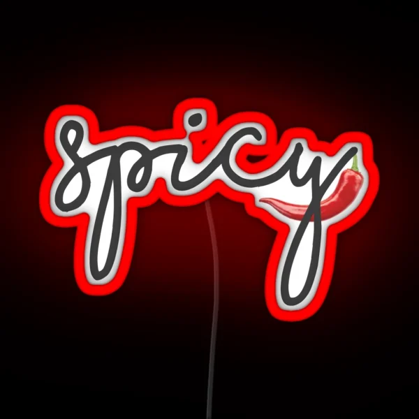 Spicy RGB Neon Sign