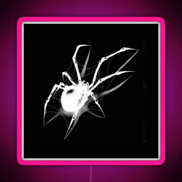 SPIDER BITE RGB Neon Sign