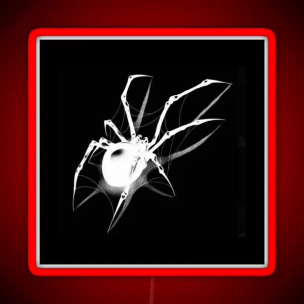 SPIDER BITE RGB Neon Sign