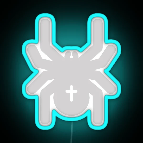 Spider Design RGB Neon Sign