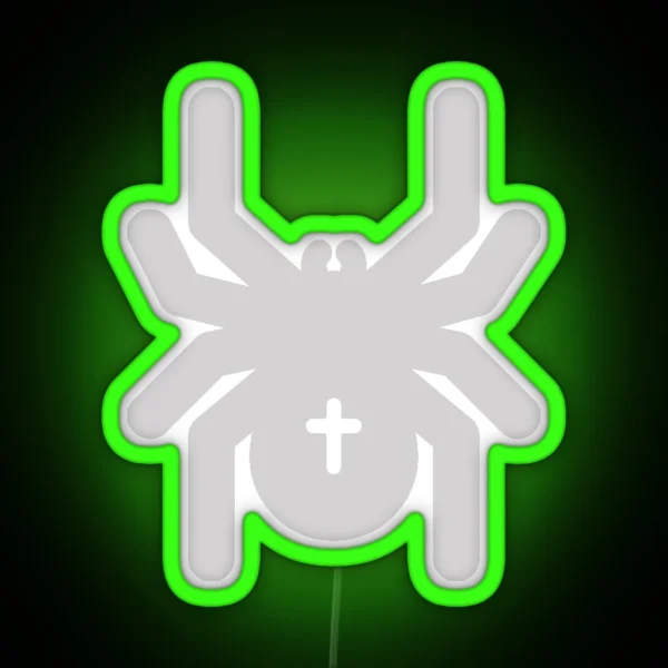 Spider Design RGB Neon Sign