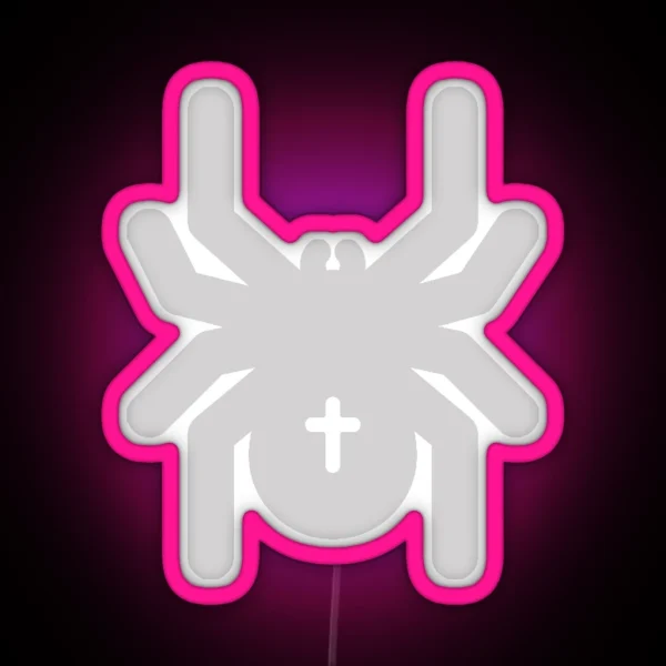 Spider Design RGB Neon Sign