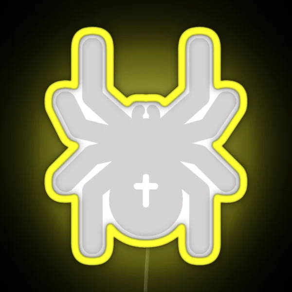 Spider Design RGB Neon Sign