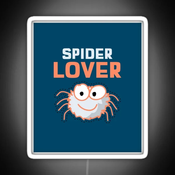 Spider Lover RGB Neon Sign