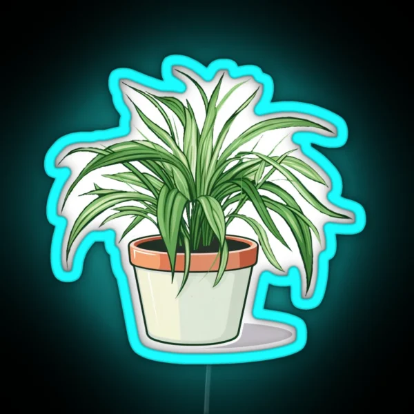 Spider Plant RGB Neon Sign