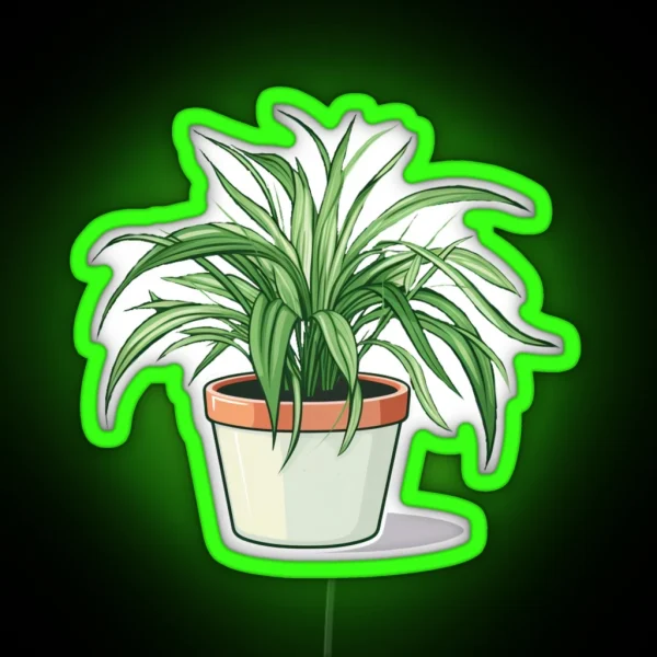Spider Plant RGB Neon Sign