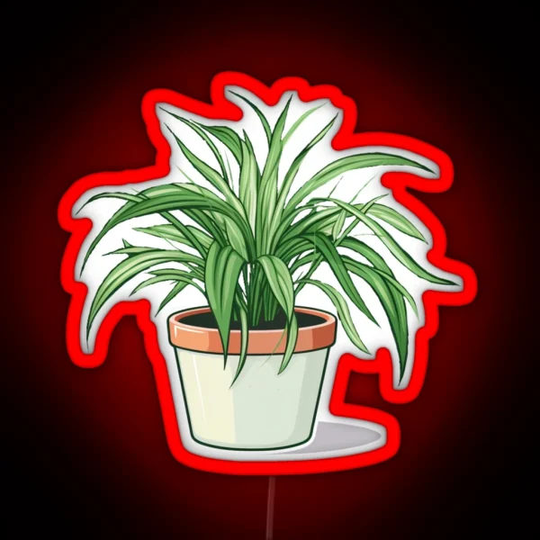 Spider Plant RGB Neon Sign