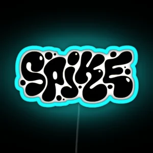 Spike Design RGB Neon Sign