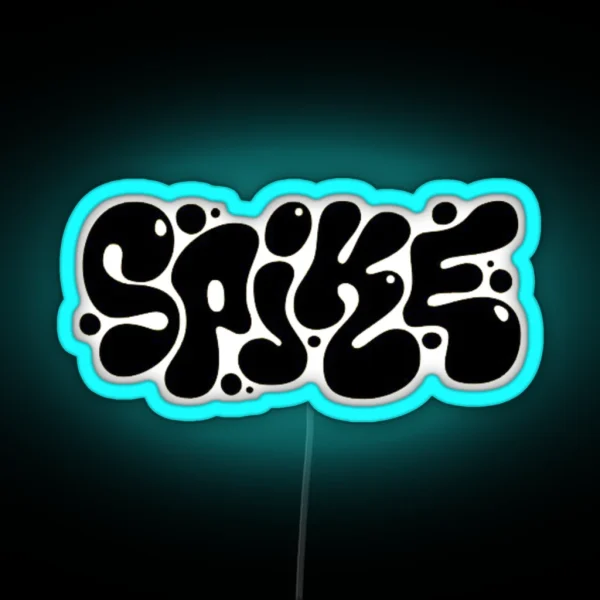 Spike Design RGB Neon Sign