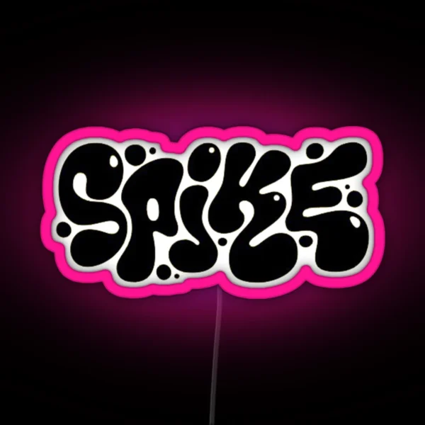 Spike Design RGB Neon Sign