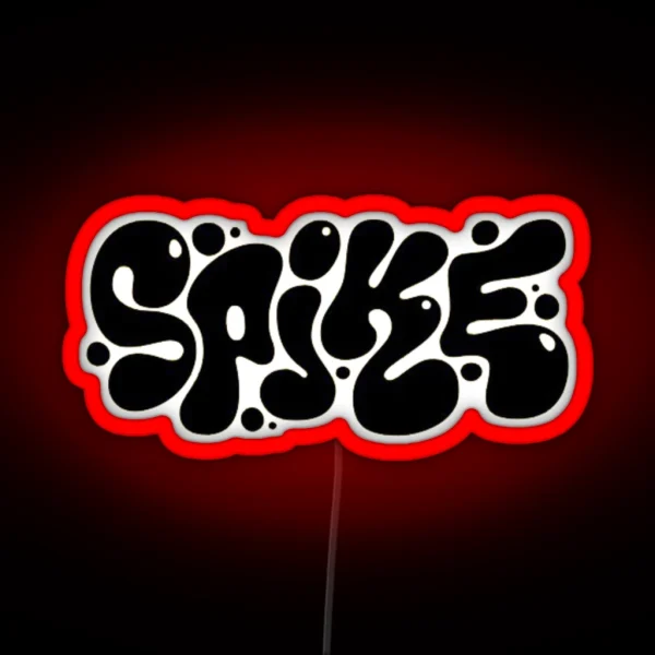 Spike Design RGB Neon Sign