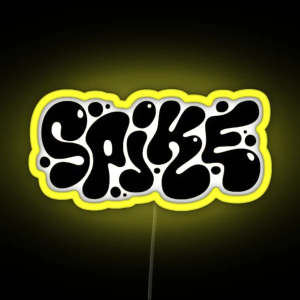 Spike Design RGB Neon Sign