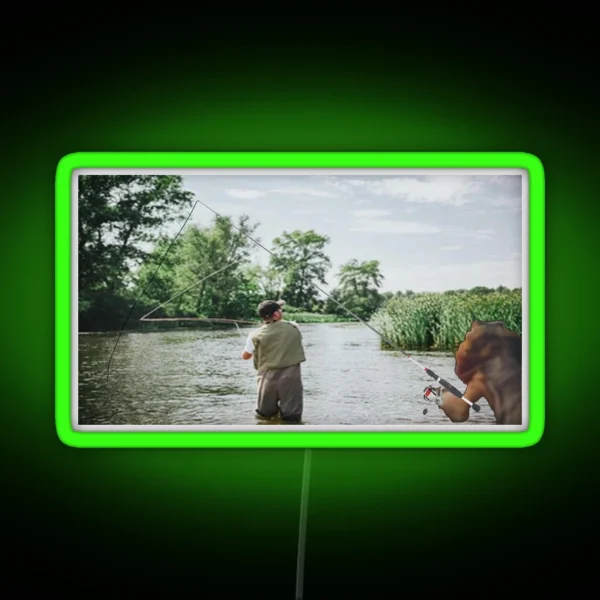Spike Fishin RGB Neon Sign