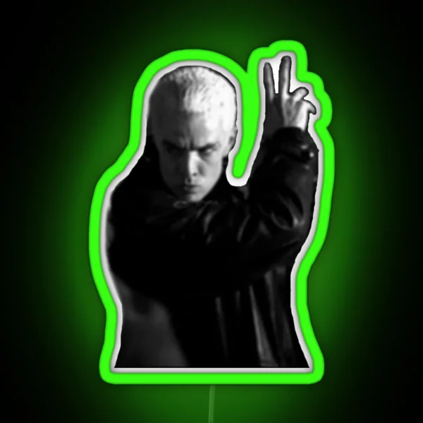 Spike Posing RGB Neon Sign