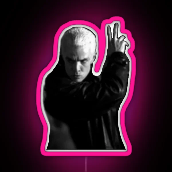 Spike Posing RGB Neon Sign