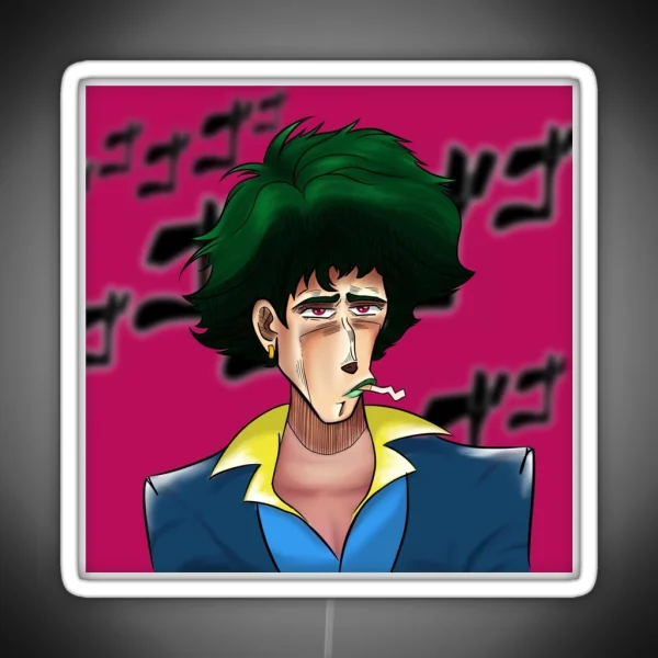 Spike Spiegel Jojo Style Led RGB Neon Sign
