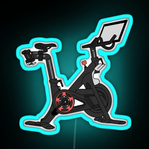 Spin Bike RGB Neon Sign