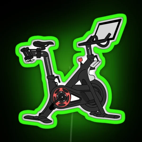 Spin Bike RGB Neon Sign