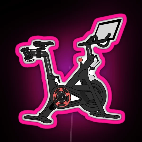 Spin Bike RGB Neon Sign