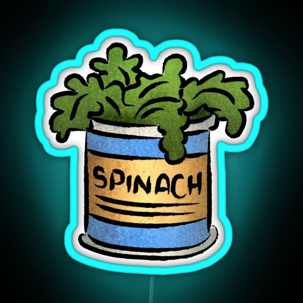 Spinach RGB Neon Sign