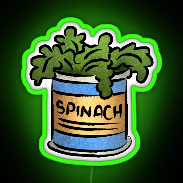 Spinach RGB Neon Sign