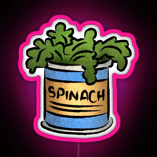 Spinach RGB Neon Sign