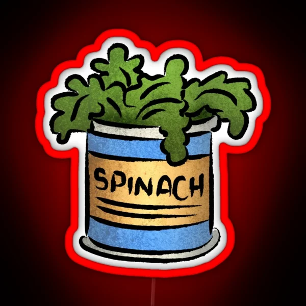 Spinach RGB Neon Sign