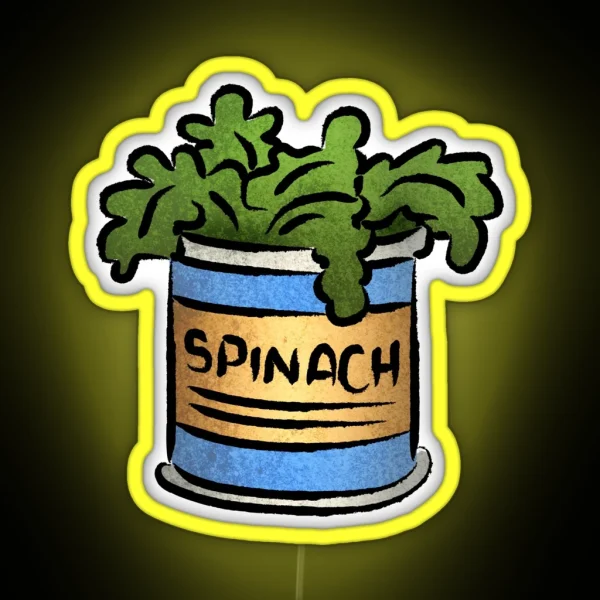 Spinach RGB Neon Sign