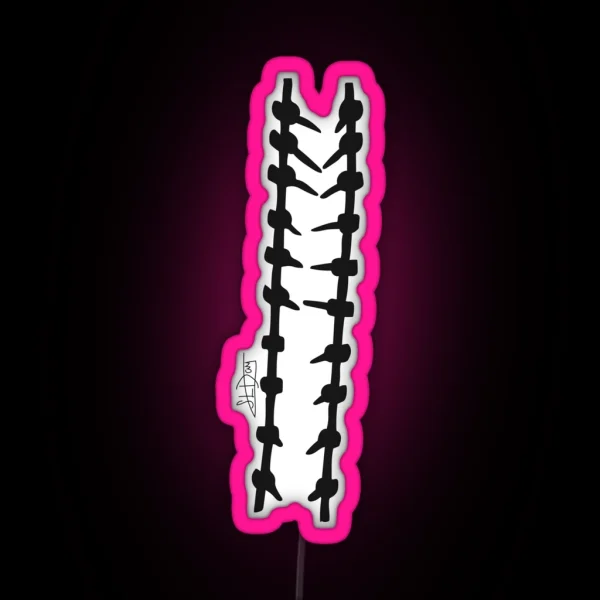 Spinal Fusion Metalwork RGB Neon Sign