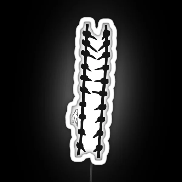 Spinal Fusion Metalwork RGB Neon Sign