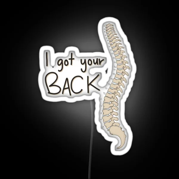 Spine Puns RGB Neon Sign