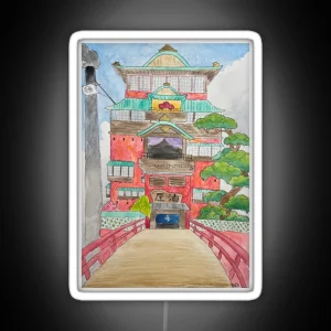 Spirited Away Bath House RGB Neon Sign
