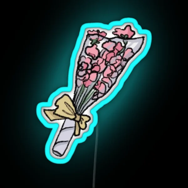 Spirited Away Flowers Led RGB Neon Sign