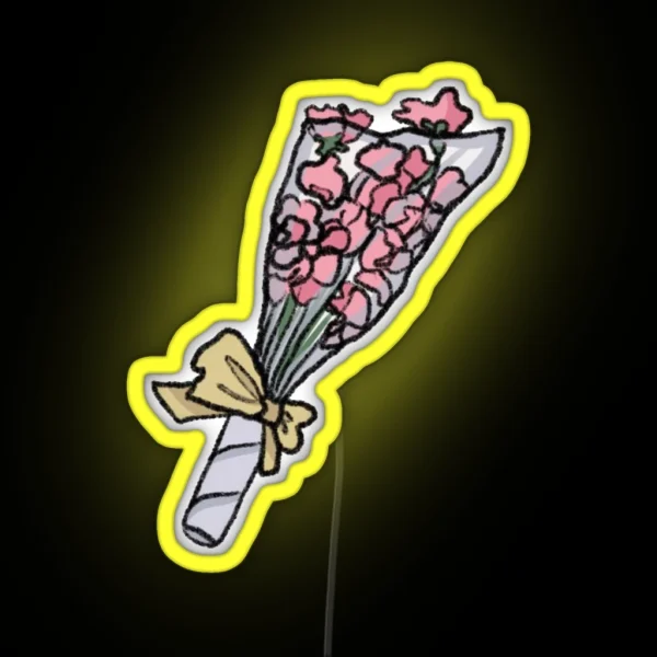 Spirited Away Flowers Led RGB Neon Sign