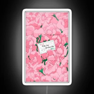 Spirited Away Goodbye Flowers RGB Neon Sign