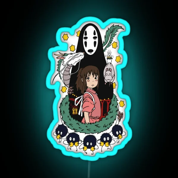 Spirited Away RGB Neon Sign