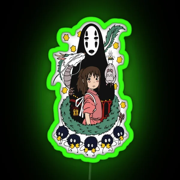 Spirited Away RGB Neon Sign