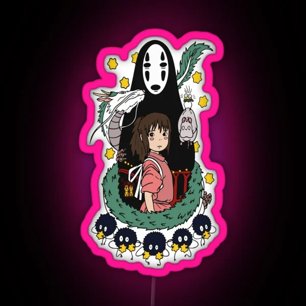Spirited Away RGB Neon Sign