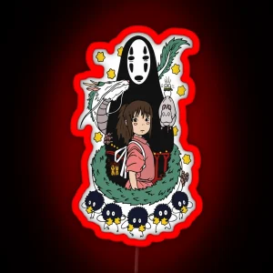 Spirited Away RGB Neon Sign