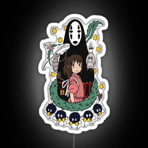 Spirited Away RGB Neon Sign