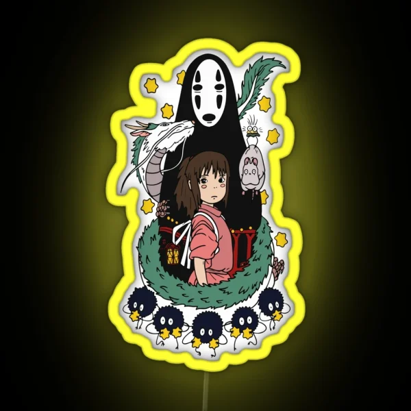 Spirited Away RGB Neon Sign